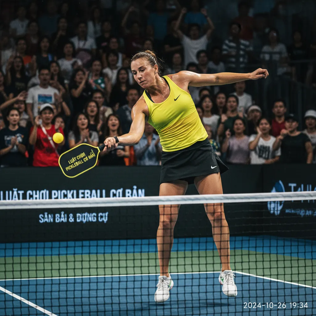 Kỹ thuật giao bóng underhand trong Pickleball