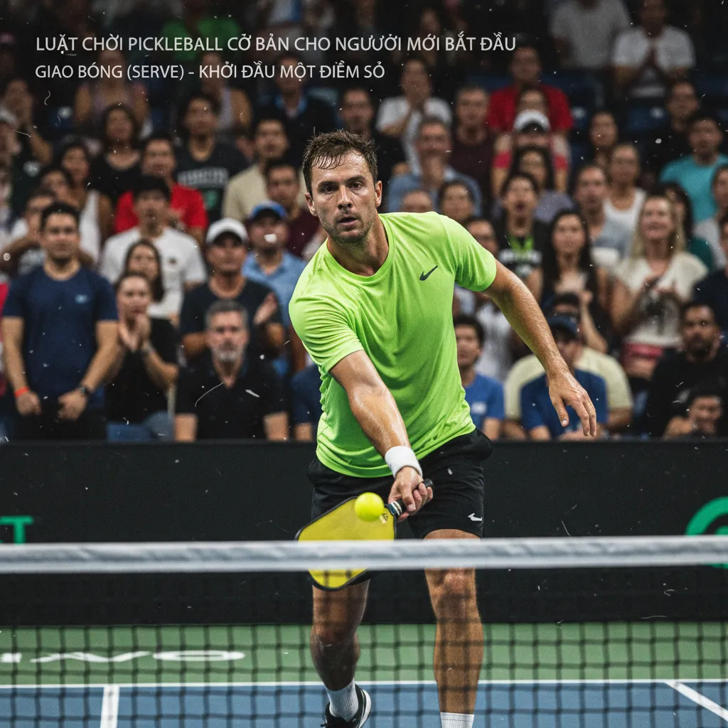 Vùng không volley (Kitchen) trên sân Pickleball