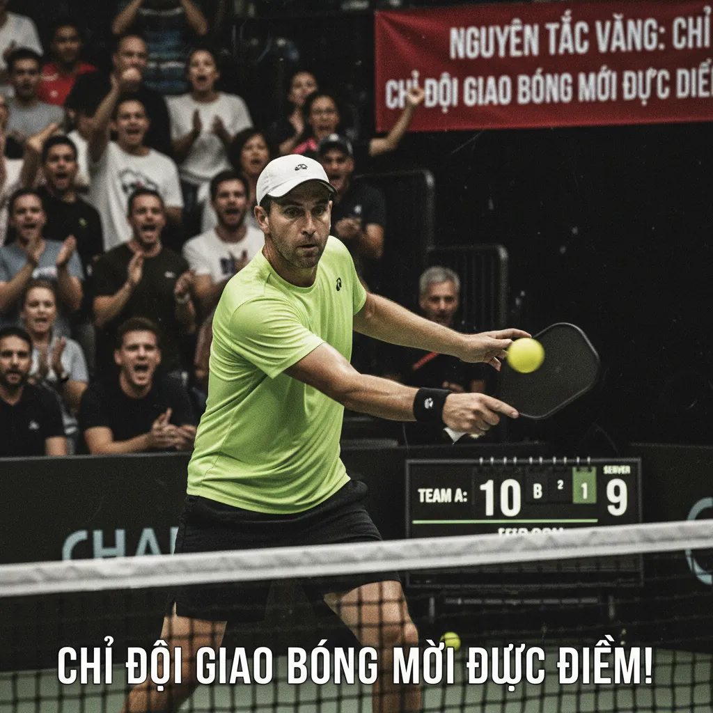 Nguyên tắc vàng: Chỉ đội giao bóng mới được điểm!