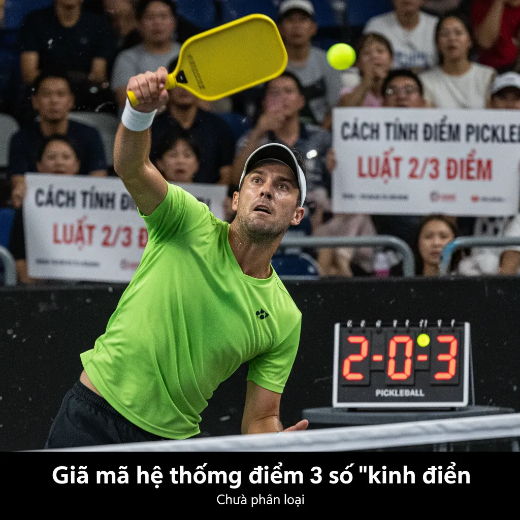 Một người chơi đang ở trong khu vực Non-Volley Zone