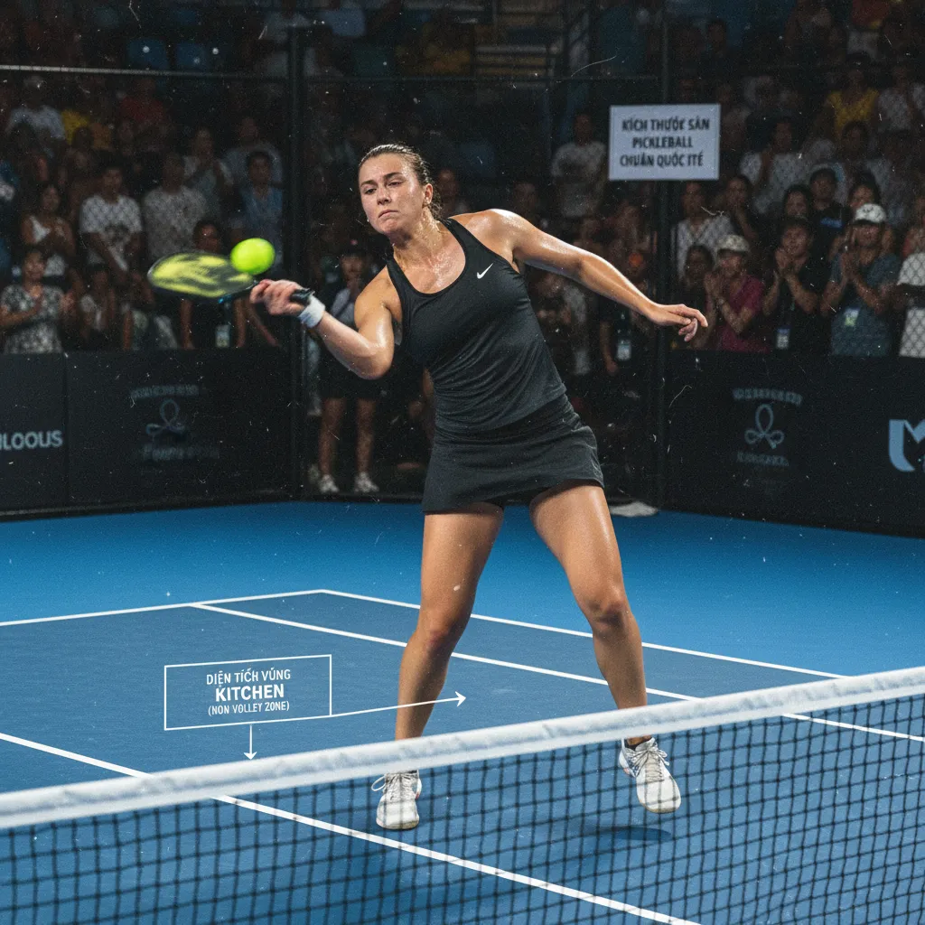 Tiêu chuẩn chiều cao lưới sân Pickleball