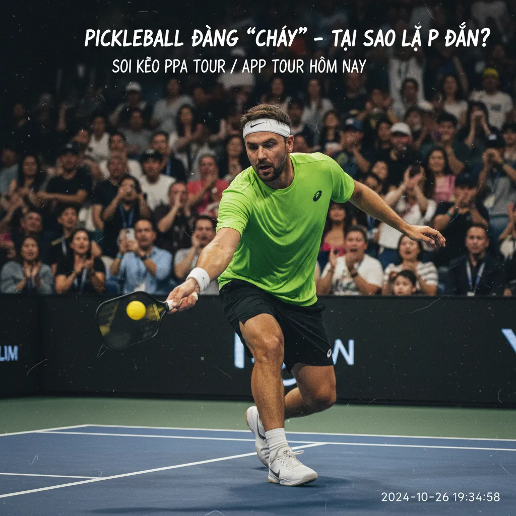 Phân tích kèo PPA Tour với các tay vợt hàng đầu