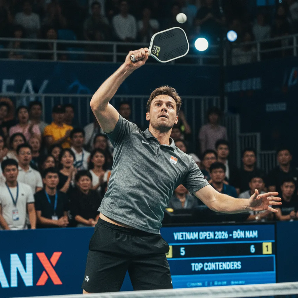 Ứng cử viên vô địch Pickleball Đơn Nữ