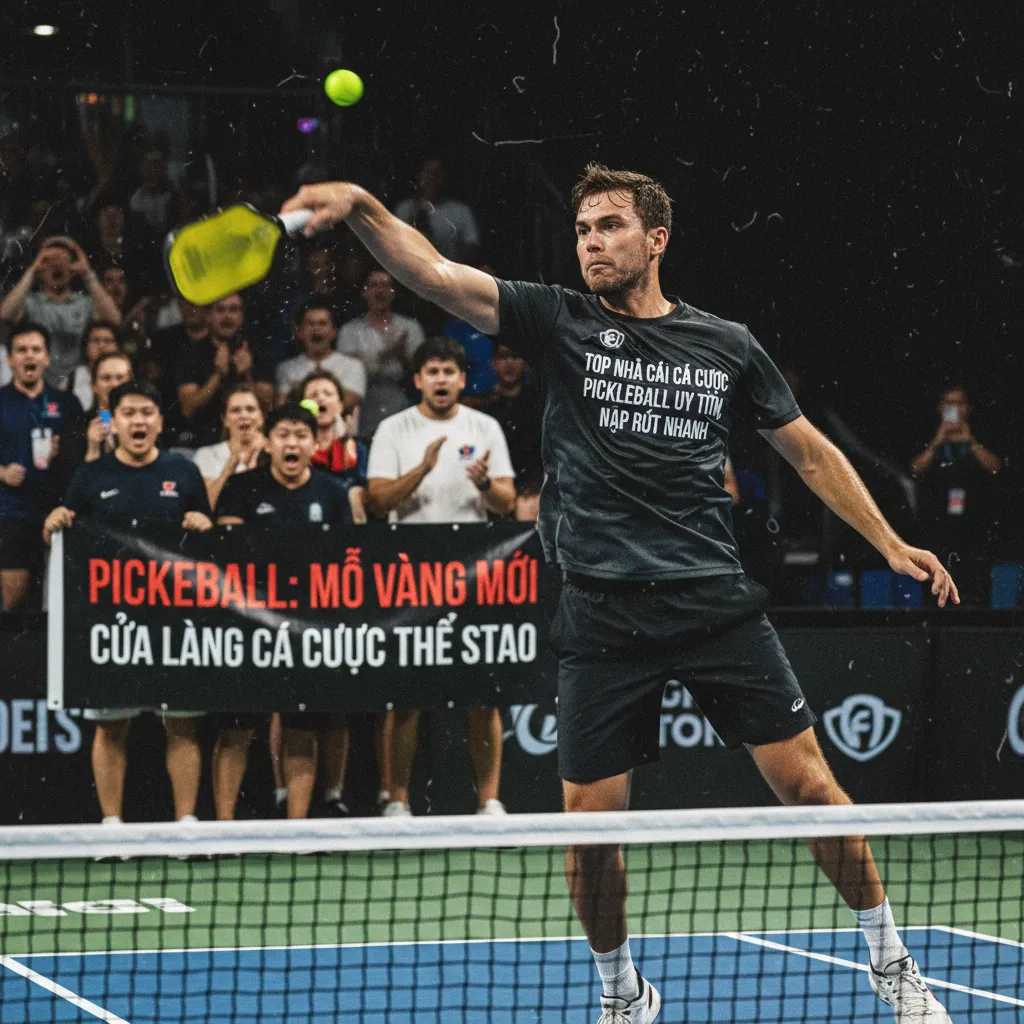Pickleball: Mỏ vàng mới của làng cá cược thể thao